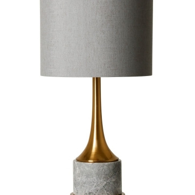 Mindy Brownes Garwin Grey Marble Table Lamp - image 1