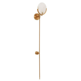 Mindy Brownes Jade Antique Gold Wall Light