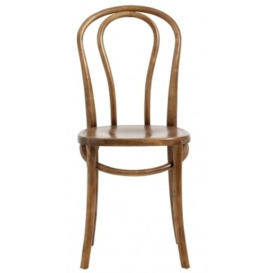 NORDAL Bistro Wooden Bar Chair (Sold in Pairs) - thumbnail 1