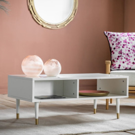 Hampden Media Unit - Comes in White, Pink and Grey Options - thumbnail 2