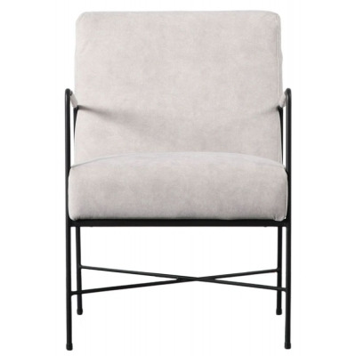 Clawson Fabric Armchair - Comes in White and Grey Options - image 1