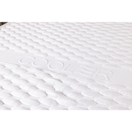 Urban Deco Kemer Coolhot Quilted 28cm Deep Pocket Sprung Mattress - 4ft 6in Double - thumbnail 3