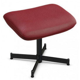 Ergo Plus Balder Red Leather Footstool