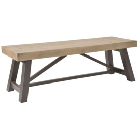 Lowry Industrial Reclaimed Dining Bench