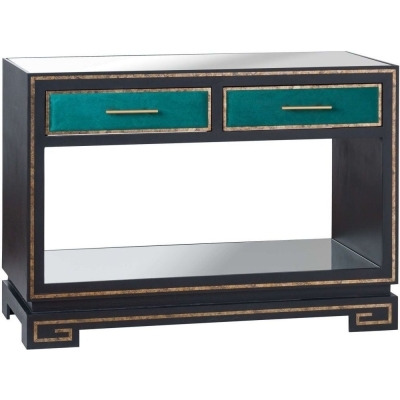 Clearance - Hill Interiors The Gatsby Black Console Table - FS141 - image 1