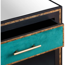 Clearance - Hill Interiors The Gatsby Black Console Table - FS141 - thumbnail 2