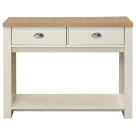 Birlea Highgate Painted 2 Drawer Console Table - thumbnail 2