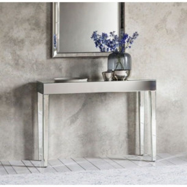 Clearance - Sorrento Mirrored Console Table - FS101 - thumbnail 2