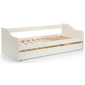 Elba Ivory Boucle Fabric Daybed - Comes in Surf White or Antracite Options - thumbnail 3
