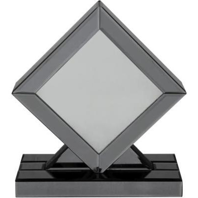 Clearance - Orbit Smoked Mirrored Rainbow LED Diamond Table Lamp - FS108 - image 1