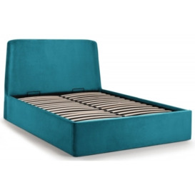 Frida Fabric Storage Ottoman Bed - Comes in Double and King Size
