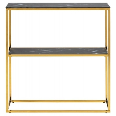 Apison Marble Effect Top Console Table - image 1
