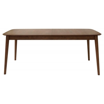 Macy Walnut 6 Seater Extending Dining Table - image 1