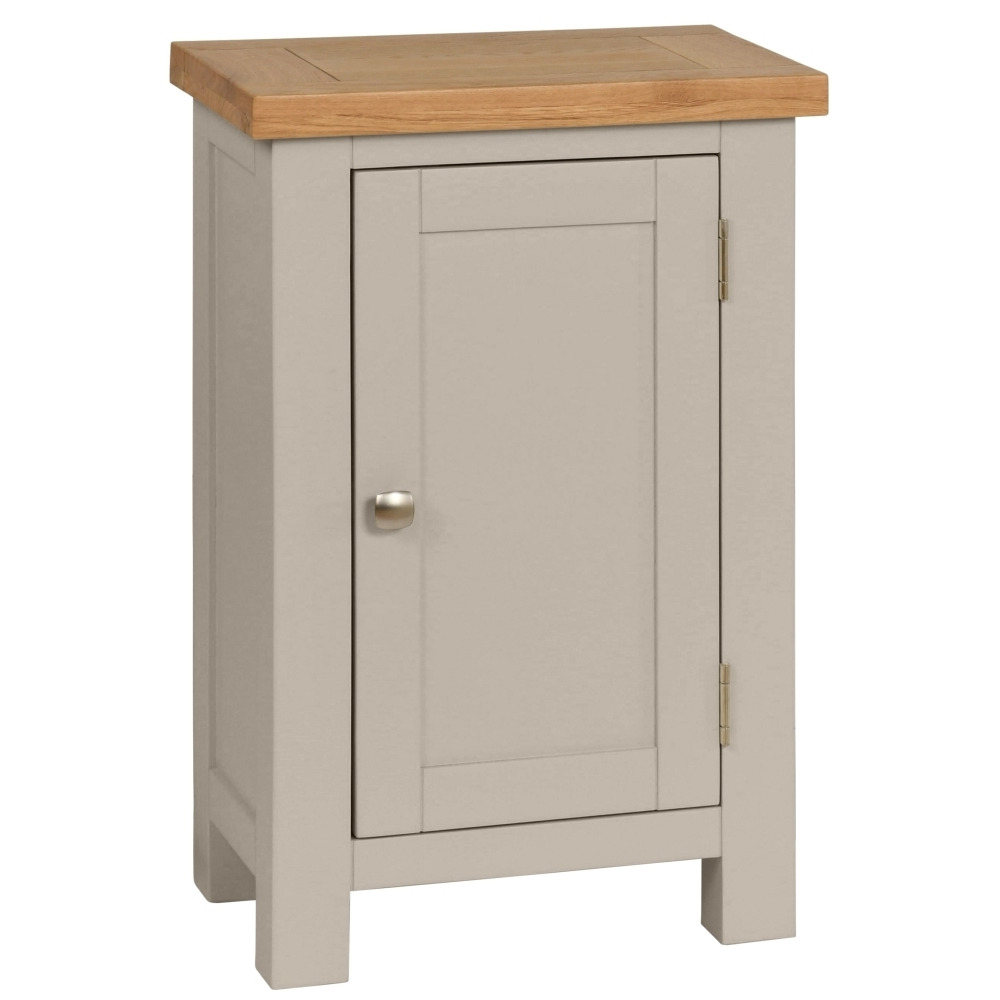 Dorset Moon Grey Painted Small Cabinet - image 1