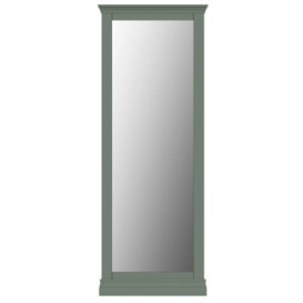 Chantilly Sage Green Painted Cheval Mirror - 64cm x 172cm - thumbnail 1