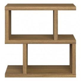 Regal Geometric Side Table - Comes in Concrete, Natural & Walnut Options