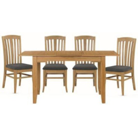 Kilkenny Oak 120cm Dining Table and 4 Chairs