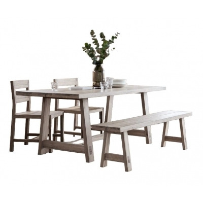 Clearance - Kielder Oak Dining Table - B193