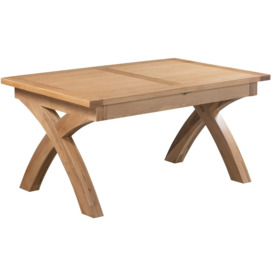 Appleby Oak 6-8 Seater Extending Dining Table - thumbnail 3