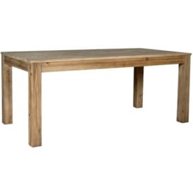 Langley Reclaimed Pine 6-8 Seater Extending Dining Table - thumbnail 1