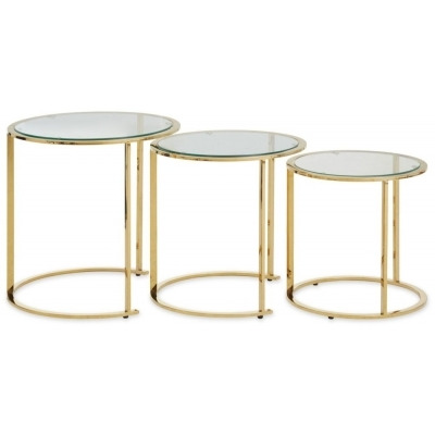 Kelley Round Nest of Table (Set of 3) - image 1