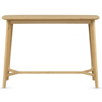 Carrington Scandinavian Style Oak Console Table - image 1