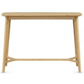 Carrington Scandinavian Style Oak Console Table - thumbnail 1
