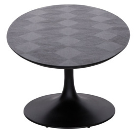 Blax Black Oak 250cm Oval Dining Table - thumbnail 2