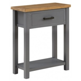 Glenmore Rustic Pine Small with 1 Drawer Console Table