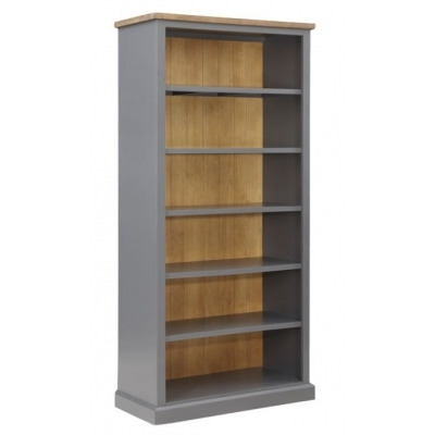 Glenmore Rustic Pine Narrow Bookcase, 91cm