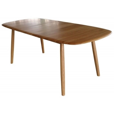 Malmo Oak 6 Seater Extending Dining Table - image 1