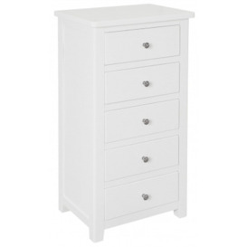 Henley Painted 5 Drawer Narrow Chest - thumbnail 1
