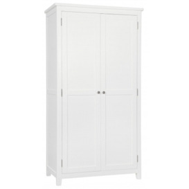 Henley Painted 2 Door Wardrobe - Comes in White, Blue and Charcoal Finish Options