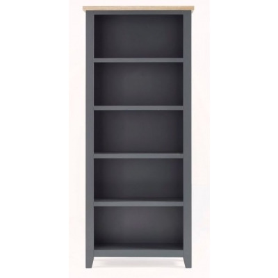 Bordeaux Dark Grey Tall Bookcase - image 1