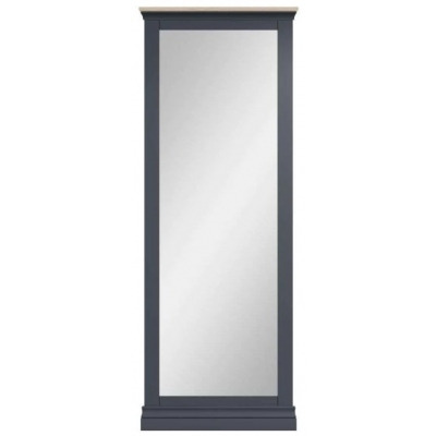Margate Grey Painted Cheval Mirror - 64cm x 172cm - image 1