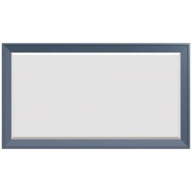Ringwood Blue Painted Large Wall Mirror - 160cm x 90cm