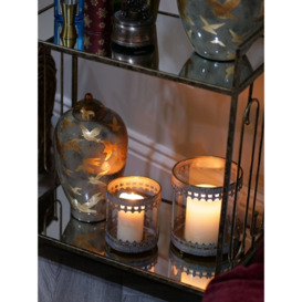 Mindy Brownes Estela Gold and Mirrored Drinks Trolley - thumbnail 3