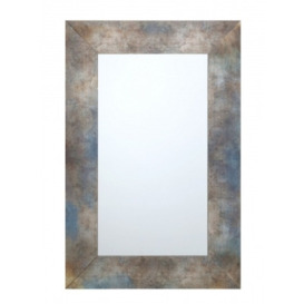 Mindy Brownes Zuri Blue Rectangular Mirror - 120cm x 80cm