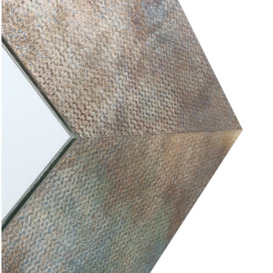 Mindy Brownes Zuri Blue Rectangular Mirror - 120cm x 80cm - thumbnail 2
