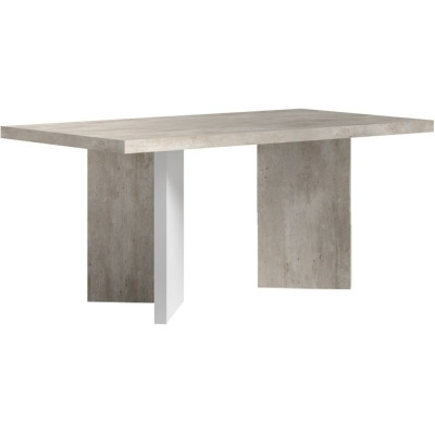 Status Treviso Day Grey Italian Dining Table, 180cm Extending Rectangular Top - image 1