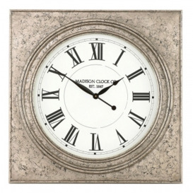 Mindy Brownes Roza Square Wall Clock - Dia 81.3cm