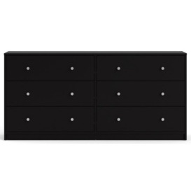 May Chest of 6 Drawer in Black