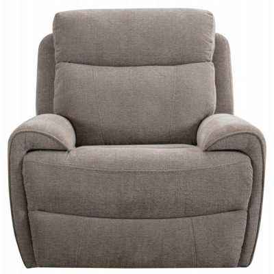 Sofia Oatmeal Fabric Recliner Armchair - image 1