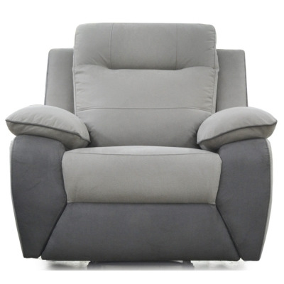 Avanti Grey Fabric Upholstered Armchair - image 1