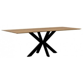 San Diego 20cm Dining Table with Black Spider Legs