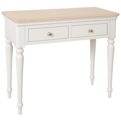 Cromwell Grey Mist Painted Dressing Table - Comes in Grey Mist Painted, Bluestar Painted & Cobblestone Painted Options - image 1