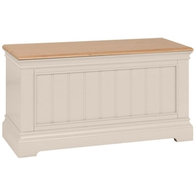 Annecy Painted Blanket Box - Comes in Stone Painted, White Painted and Bluestar Painted Options - image 1