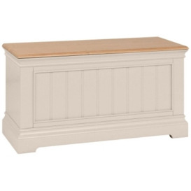 Annecy Painted Blanket Box - Comes in Stone Painted, White Painted and Bluestar Painted Options - thumbnail 1