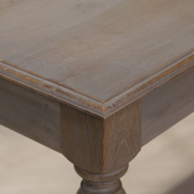 Rustic Wooden Column Console Table - thumbnail 3
