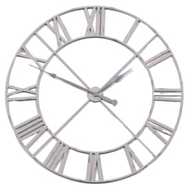 Vintage Metal Wall Clock - 110cm x 110cm